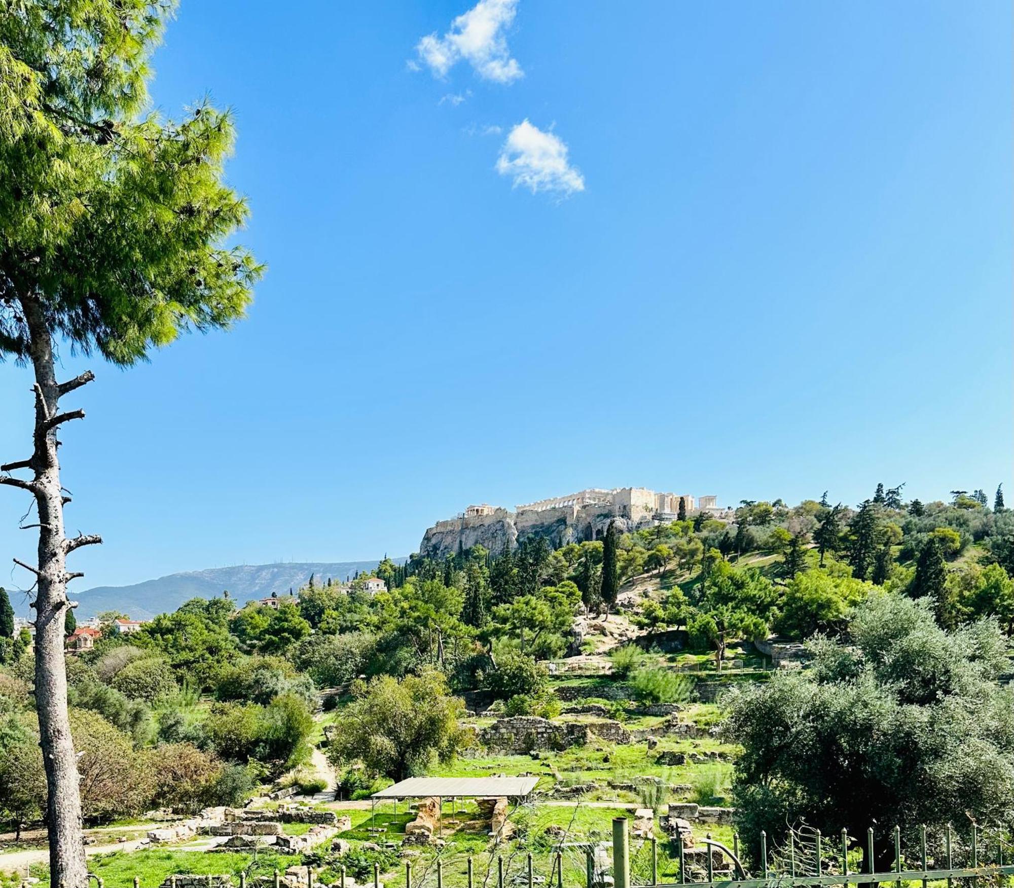 Yuna Penthouse, 100Sqm Private Rooftop Terrasse, Acropolis By Foot Atenas Exterior foto